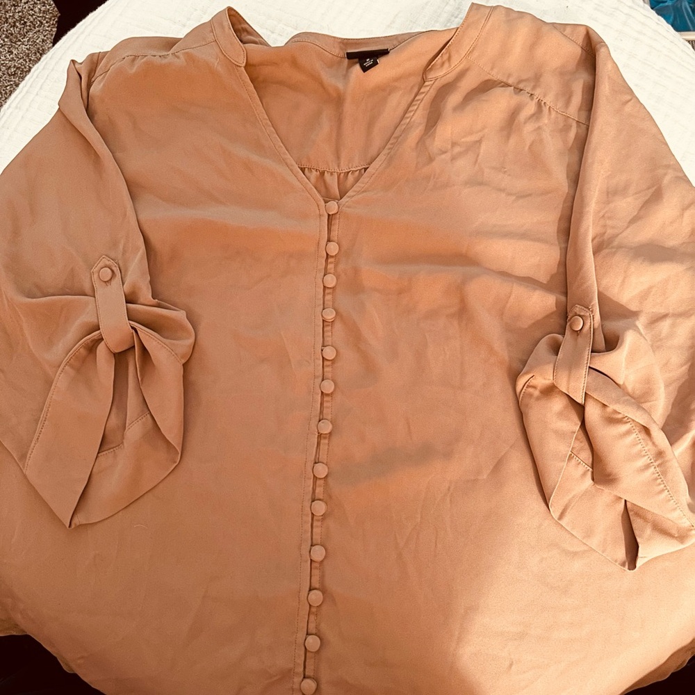 Torrid Harper Blouse 2x with buttons